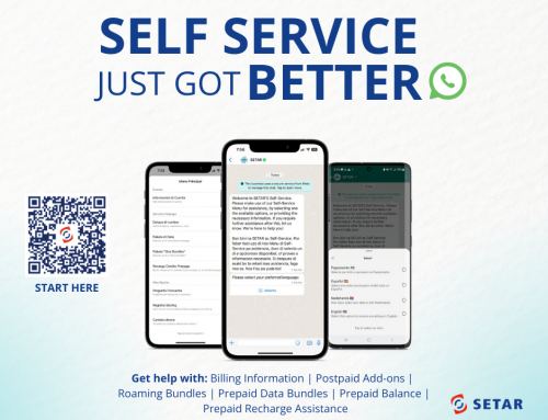 SETAR ta introduci su WhatsApp Self-Service via 5979999